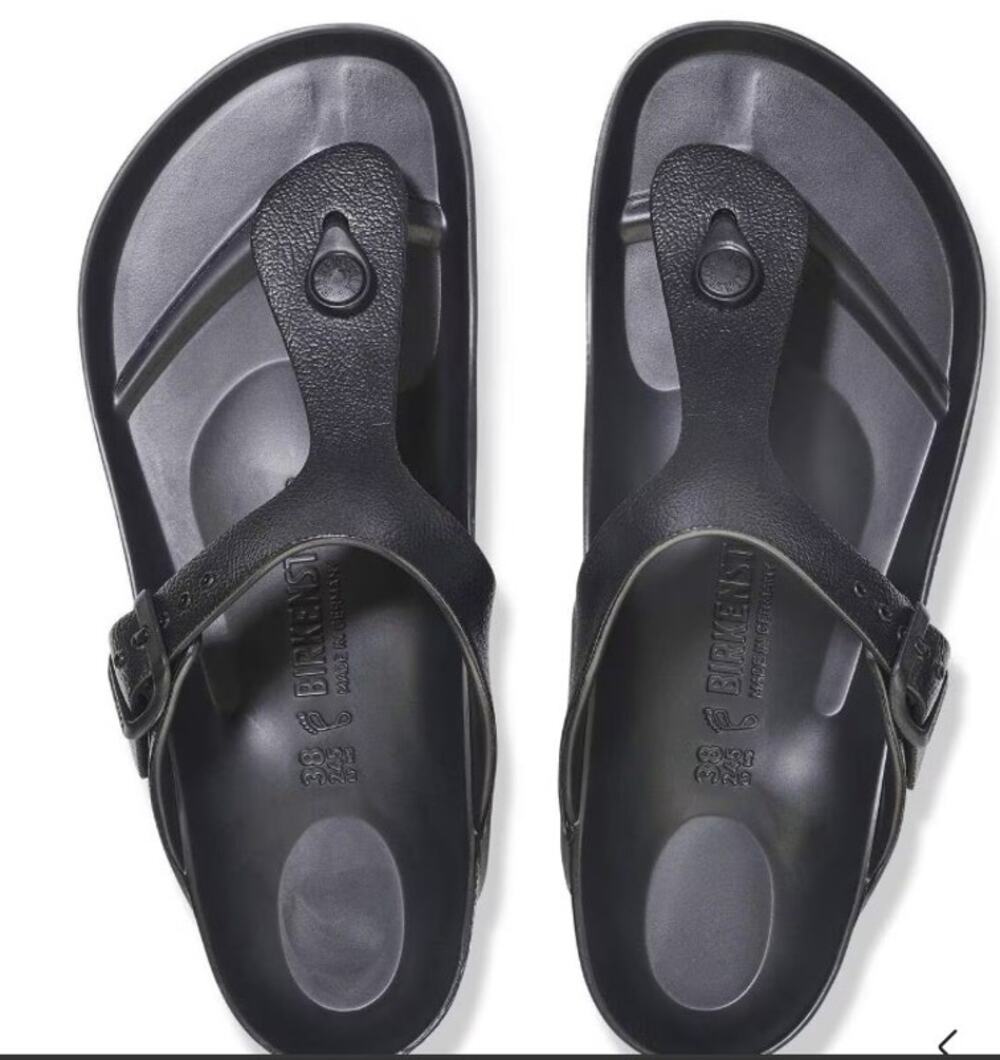 Copied - Birkenstock Gizeh EVA Sz 40 US Ladies 9 UK 7 Men's 7 Black